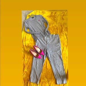 Add a little stripe to your Gray